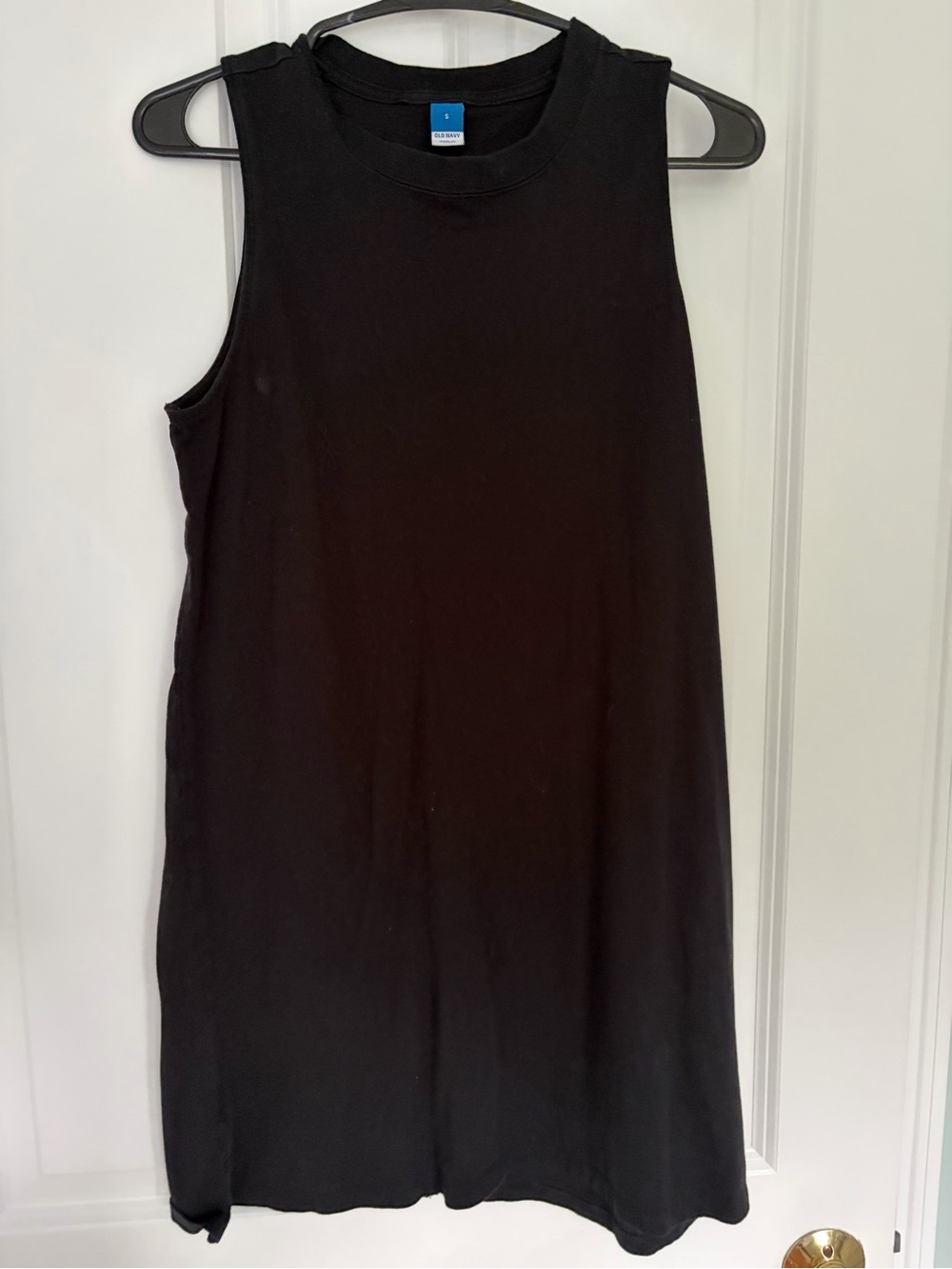 Old Navy Black Sleeveless Tank Dress